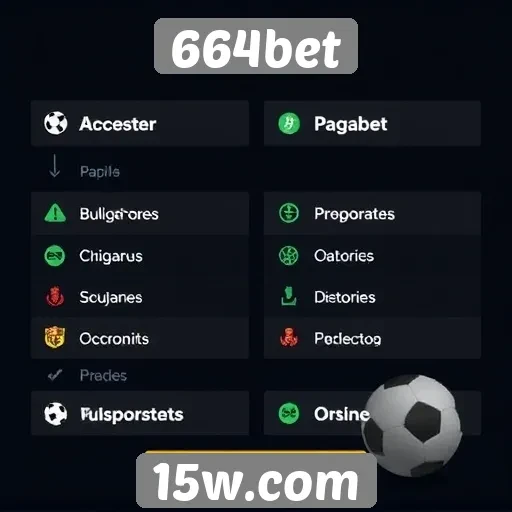 Comparativo de métodos de pagamento no 664bet