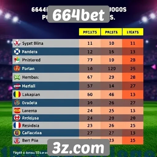 Estatísticas dos jogos mais populares no 664bet