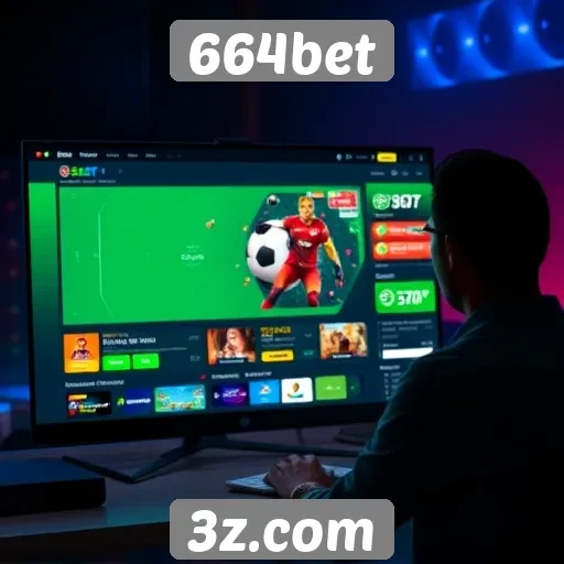 Avaliação da experiência do usuário no site 664bet